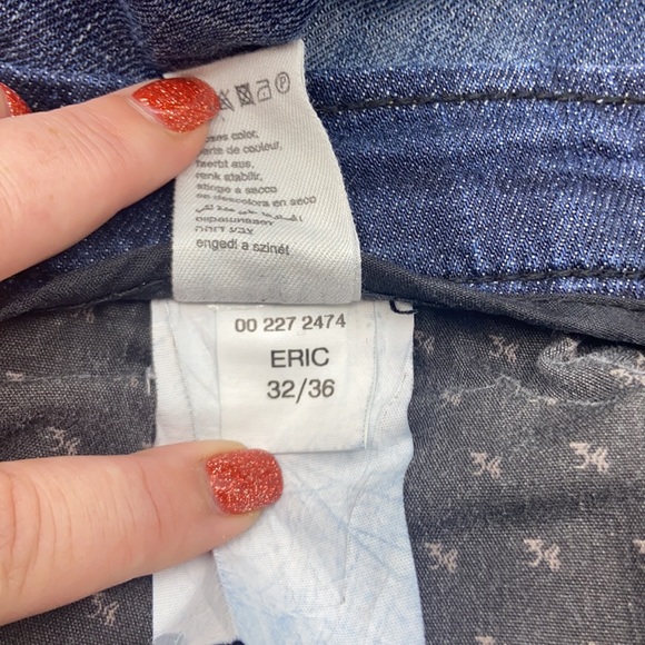SOLD: 34 Heritage Denim Eric Jeans 32/36 See Description European Classy - Picture 10 of 15